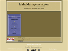 Tablet Screenshot of idahomanagement.com